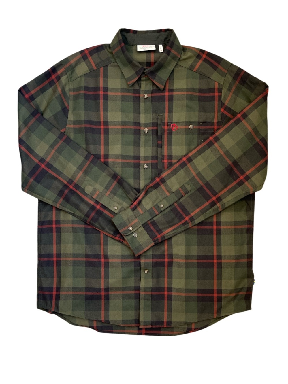 Fjallraven Fjallglim Shirt - Men's Laurel Green Size XL - Picture 3 of 9